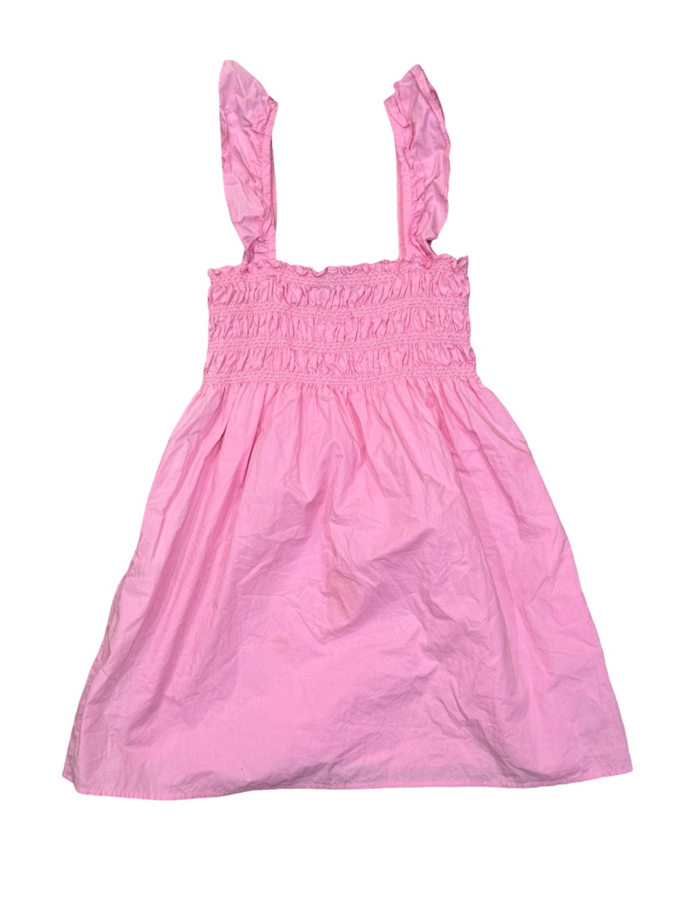 💕 French Connection Pink Smocked Sundress 💕